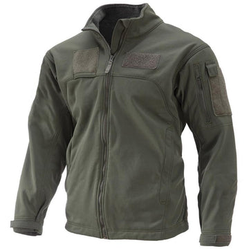Men's Outdoor Casual Stand Collar Warm Fleece Jacket